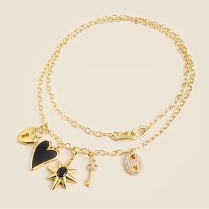 J crew Mixed-charm necklace